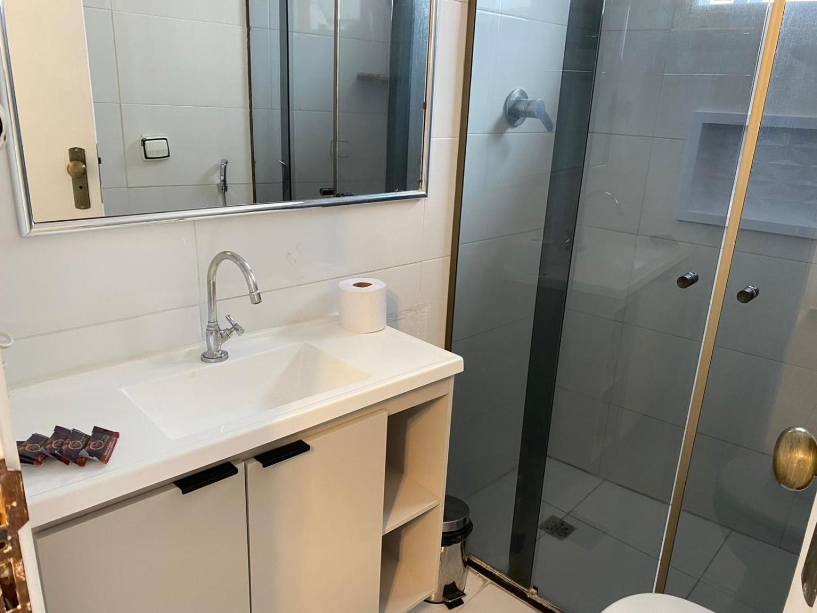 Aparthotel Atlantico Flat Gonzaga Santos  Exterior foto